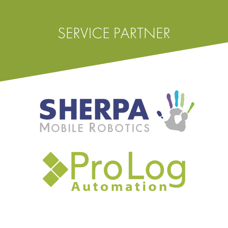 Logos von Sherpa Mobile Robotics und ProLog Automation