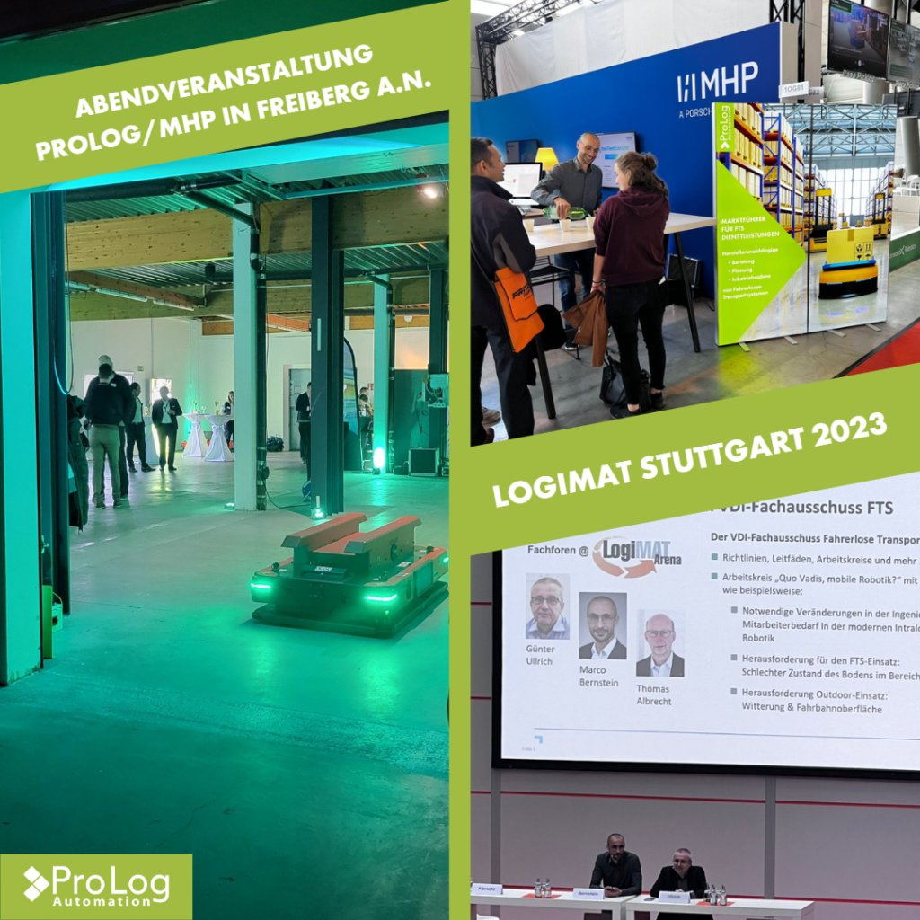 Collage zum Newsbeitrag der LogiMAT