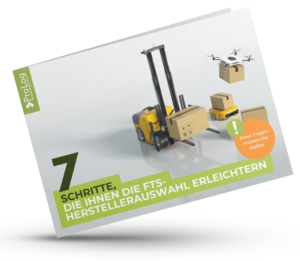 Broschüre von Prolog Automation. 7 Schritte, die Ihnen die FTS-Herstellerauswahl erleichtern.