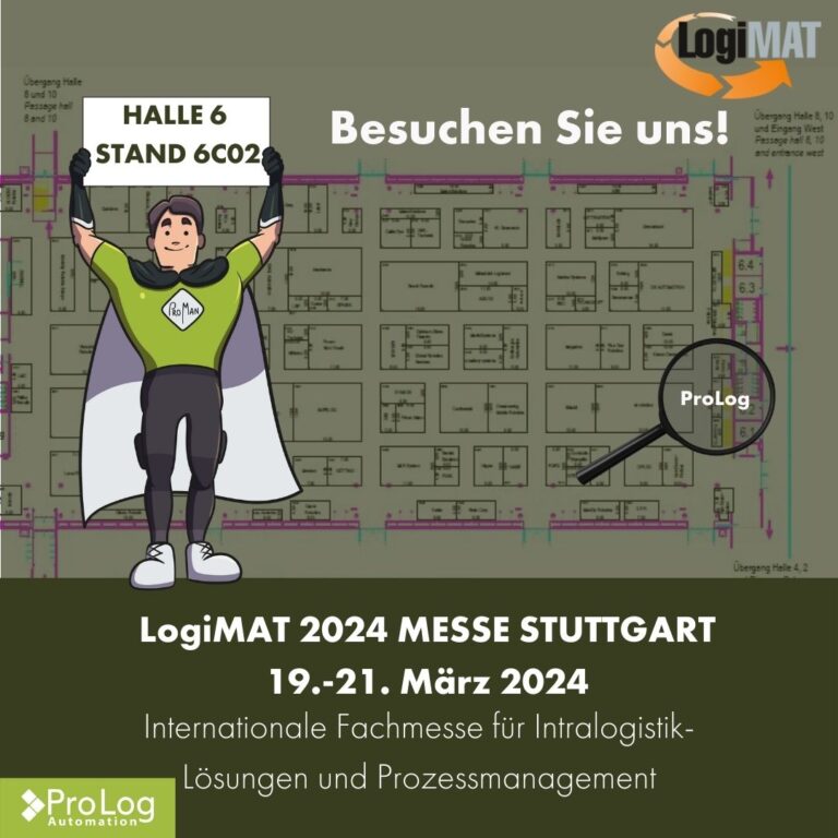 Einladung zur LogiMat Stuttgart am 19 März 2024
