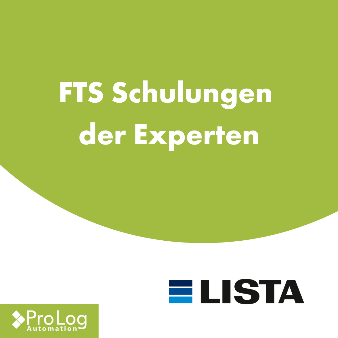 FTS Schulungen Deckblatt mit dem LISTA Logo.