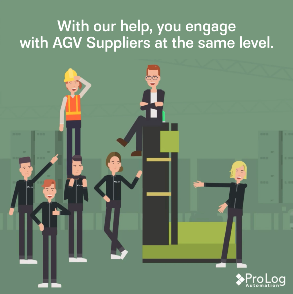 With our help you engage with AGV Suppliers at the same level