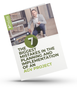 Brochure from Prolog Automation. The 7 biggest mistakes when planning and implementing an AGV project.