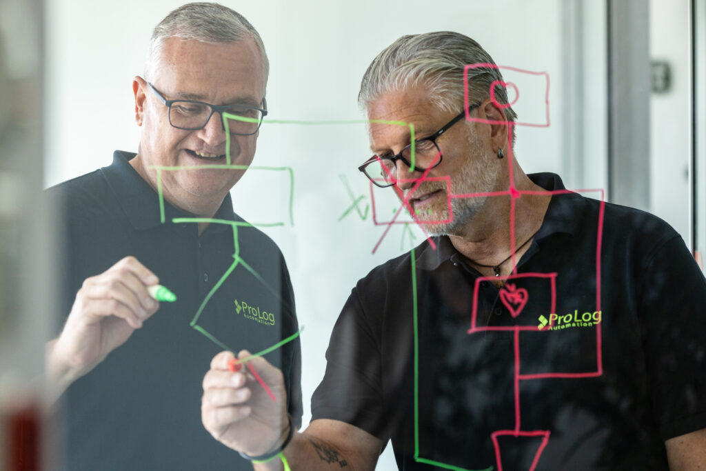 Mitarbeiter von Prolog Automation, bei der FTS Planung